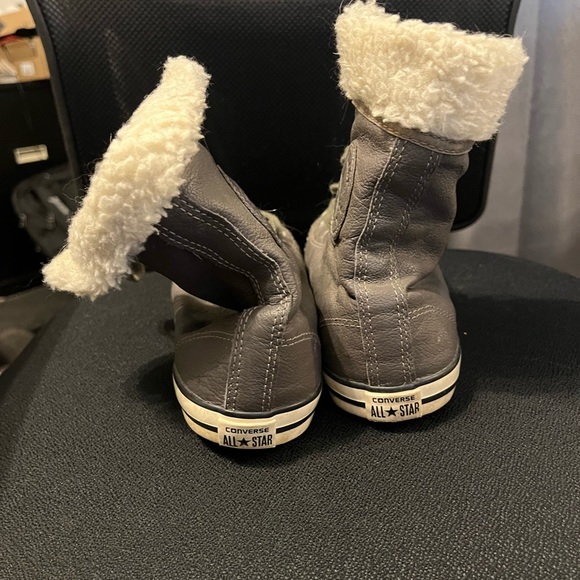 Leather converse woman’s size 7.5 - Picture 5 of 5